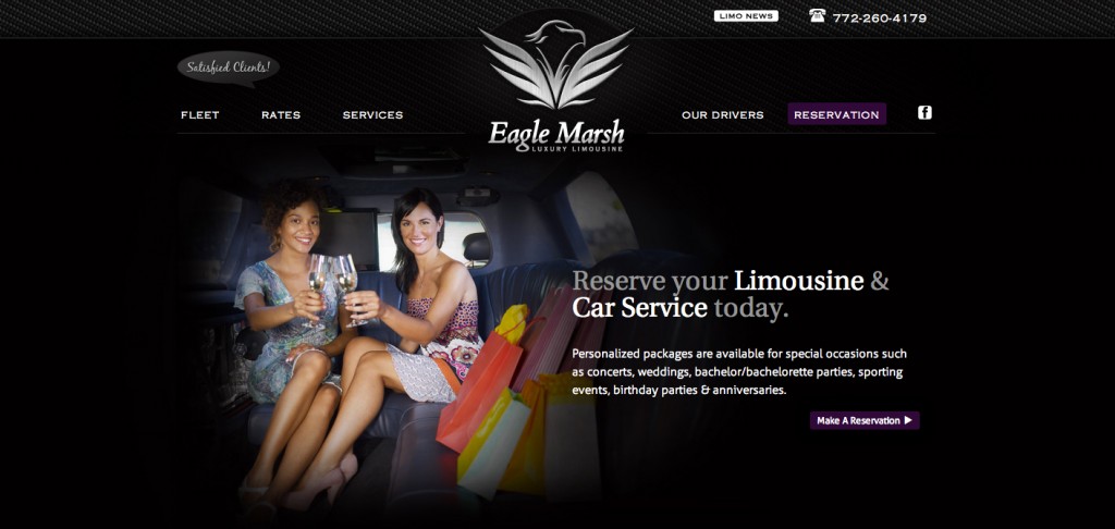 best limo website design stuart fl