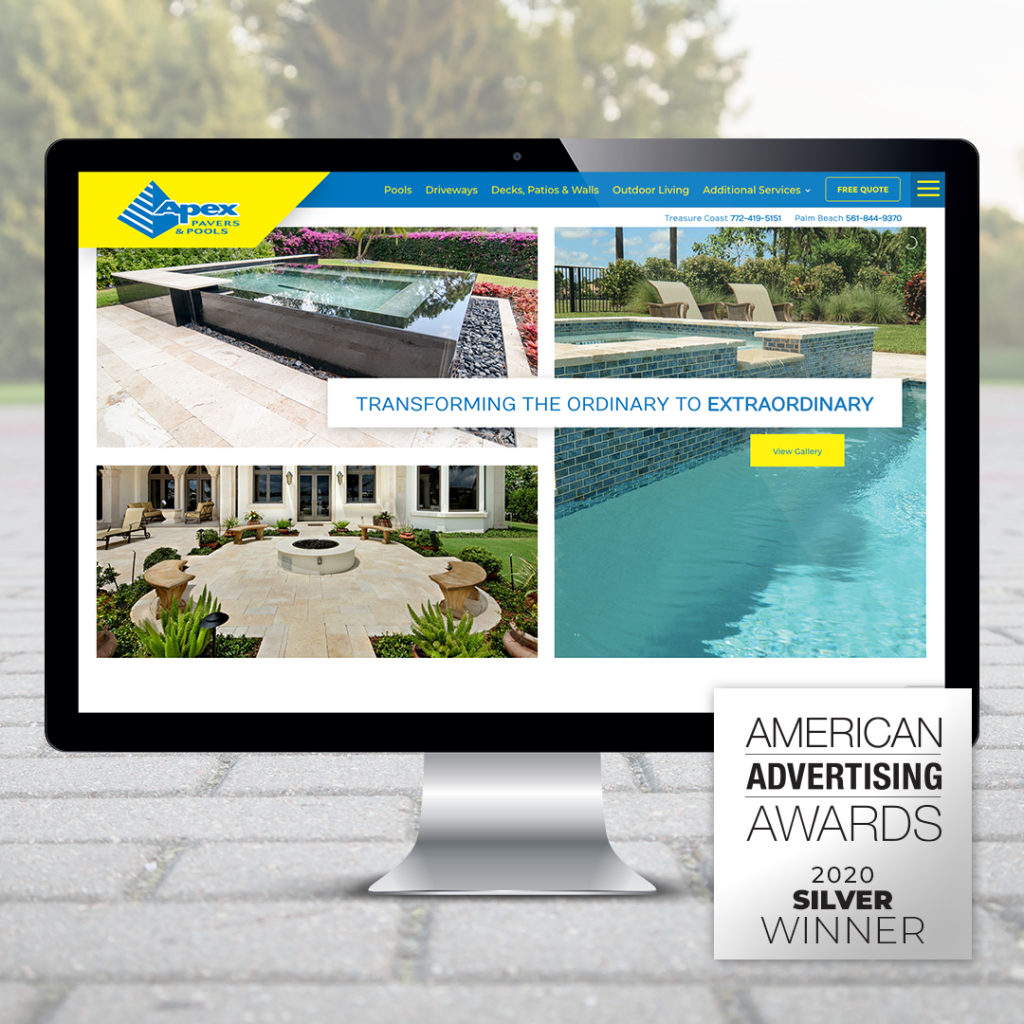best swimming pool web design company in stuart, palm beach, miami fl